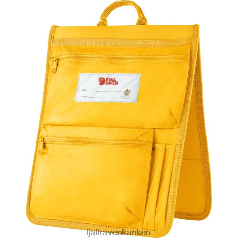 Fjallraven Kanken - Warm Yellow Kånken Organizer Fjällräven Outlets