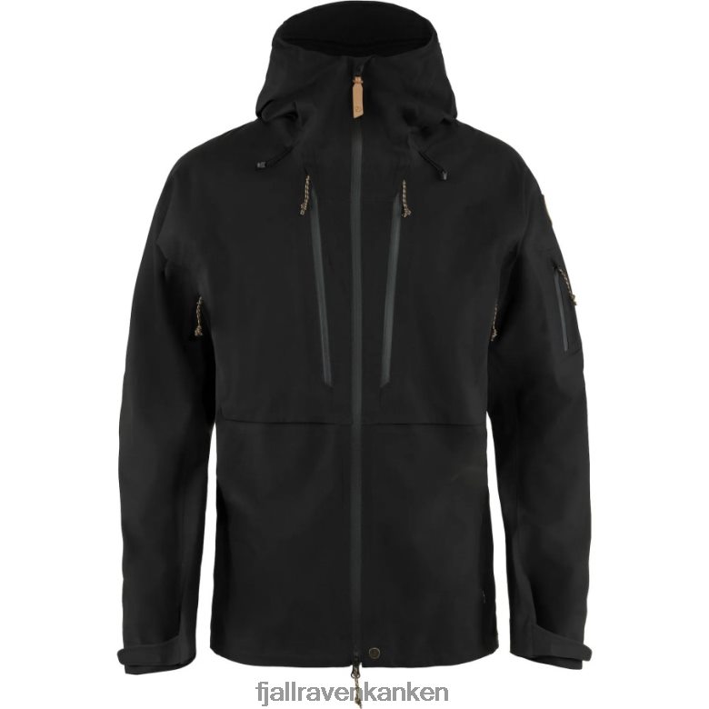 Fjallraven Kanken - Keb Eco-Shell Jacket M Black Fjällräven Outlets
