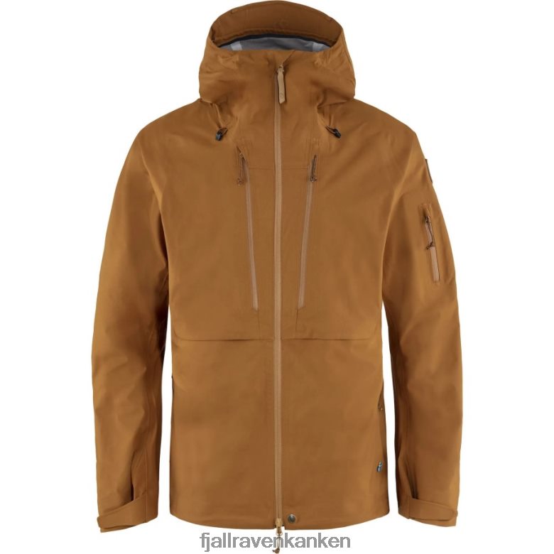 Fjällräven Polska - Chestnut Fjällräven Outlets Keb Eco-Shell Jacket M