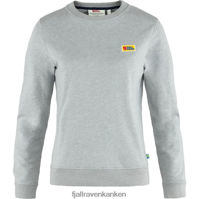 Fjällräven Polska - Fjällräven Outlets Vardag Sweater W Grey-Melange