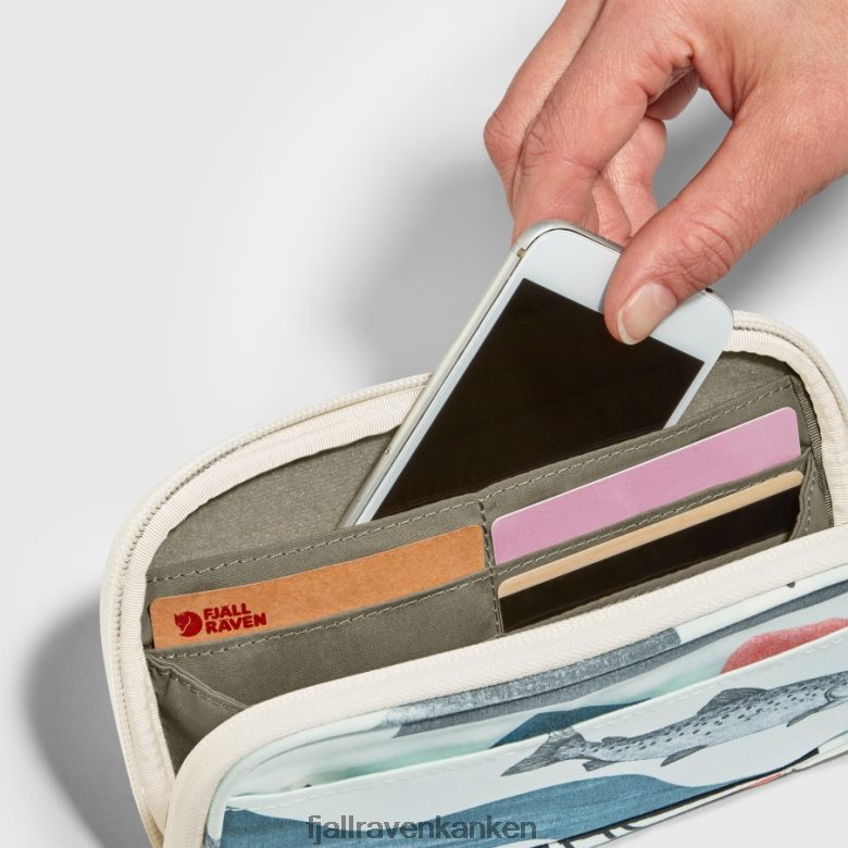 Fjallraven Sklep - Fjällräven Outlets Blue Fable Kånken Art Travel Wallet
