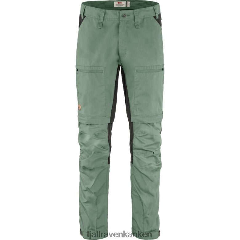 Fjallraven Kanken - Abisko Lite Trekking Zip-Off M Reg Patina Green-Dark Grey Fjällräven Outlets
