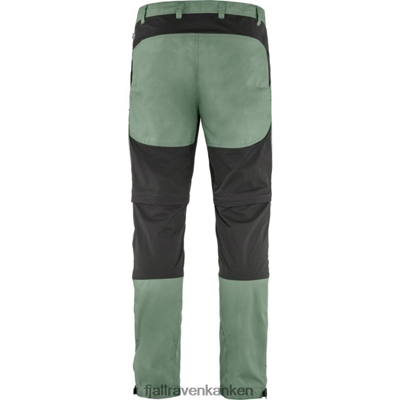 Fjallraven Kanken - Abisko Lite Trekking Zip-Off M Reg Patina Green-Dark Grey Fjällräven Outlets