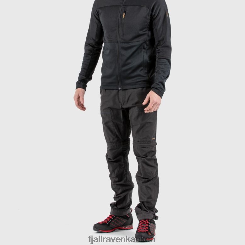 Fjallraven Kanken - Abisko Lite Trekking Zip-Off M Reg Patina Green-Dark Grey Fjällräven Outlets