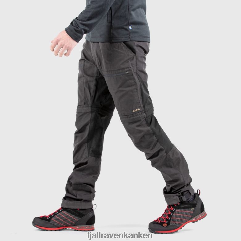 Fjallraven Kanken - Abisko Lite Trekking Zip-Off M Reg Patina Green-Dark Grey Fjällräven Outlets