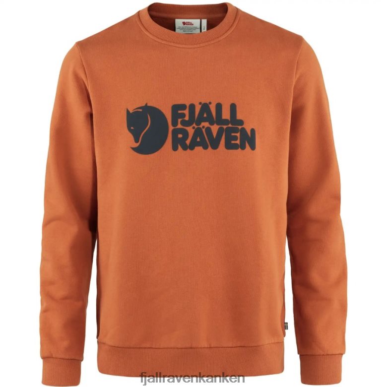 Fjallraven Kanken - Logo Sweater M Terracotta Brown Fjällräven Outlets