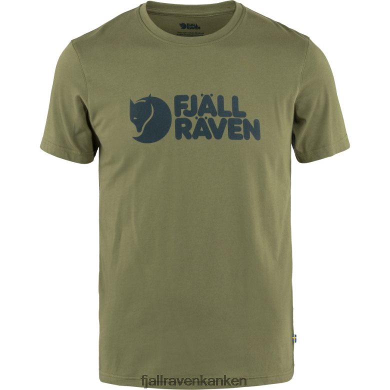 Fjallraven Kanken - Logo T-Shirt M Caper Green Fjällräven Outlets