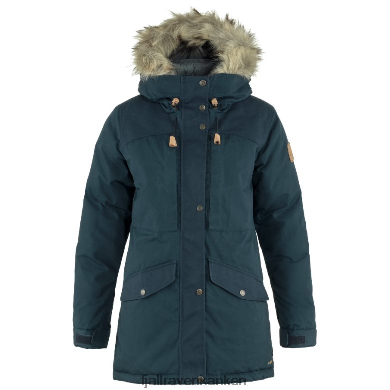 Fjallraven Sklep - Singi Down Jacket W Fjällräven Outlets Dark Navy