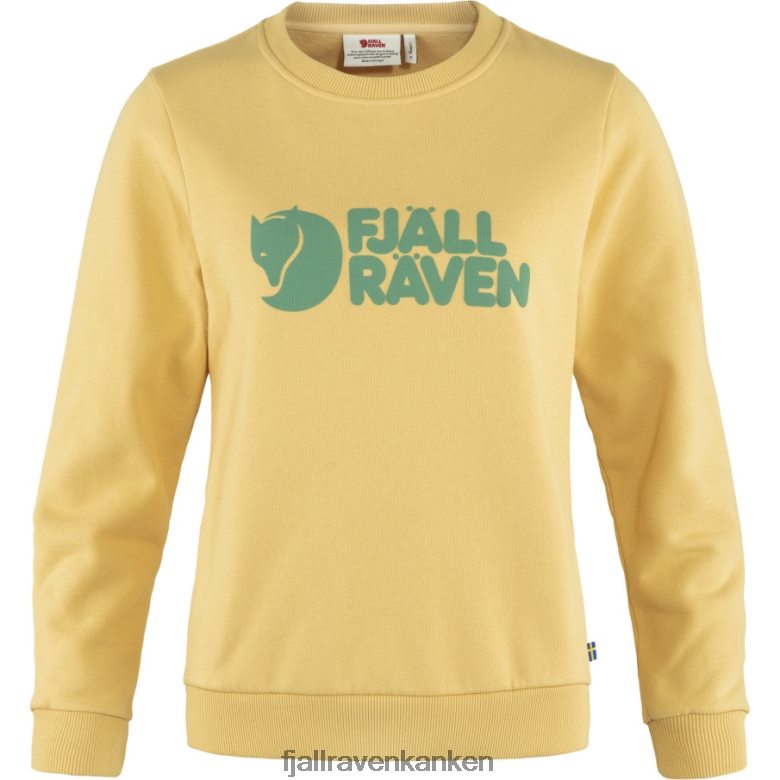 Fjallraven Kanken - Mais Yellow Logo Sweater W Fjällräven Outlets
