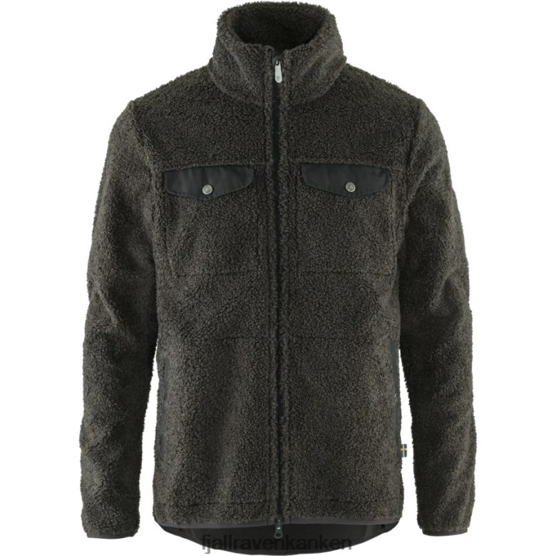 Fjallraven Sklep - Fjällräven Outlets Dark Grey Greenland Pile Fleece M