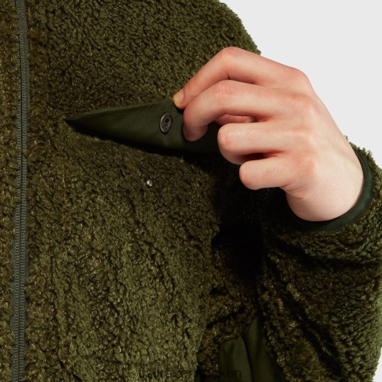 Fjallraven Sklep - Fjällräven Outlets Dark Grey Greenland Pile Fleece M
