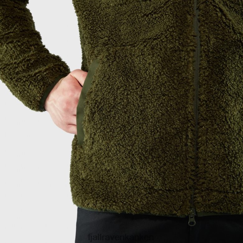 Fjallraven Sklep - Fjällräven Outlets Dark Grey Greenland Pile Fleece M