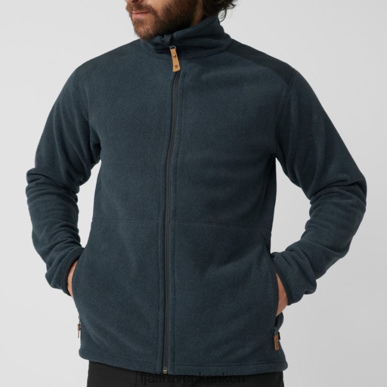 Fjallraven Kanken - Sten Fleece M Dark Navy Fjällräven Outlets