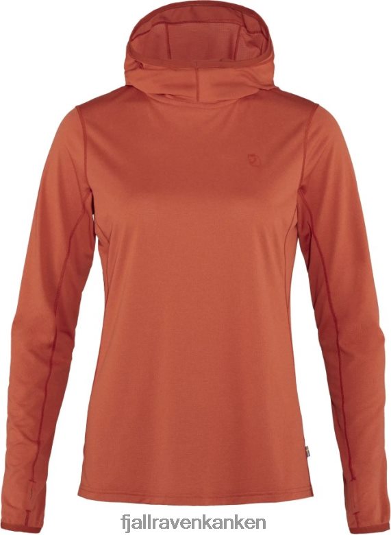 Fjallraven Kanken - Abisko Sun-Hoodie W Rowan Red Fjällräven Outlets