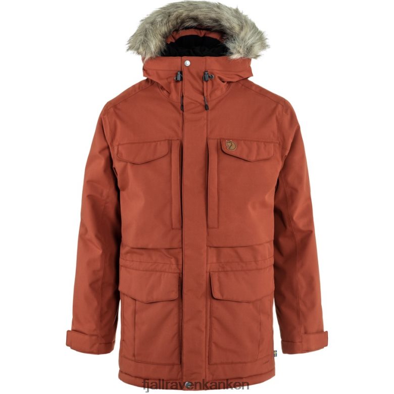 Fjällräven Polska - Autumn Leaf Fjällräven Outlets Nuuk Parka M