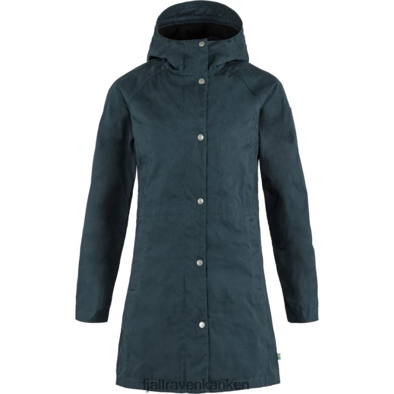 Fjallraven Sklep - Fjällräven Outlets Brand Dark Navy Karla Hydratic Jacket W