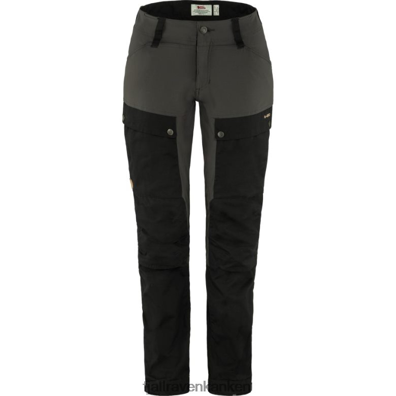 Fjallraven Kanken - Black-Stone Grey Keb Trousers Curved W Reg Fjällräven Outlets