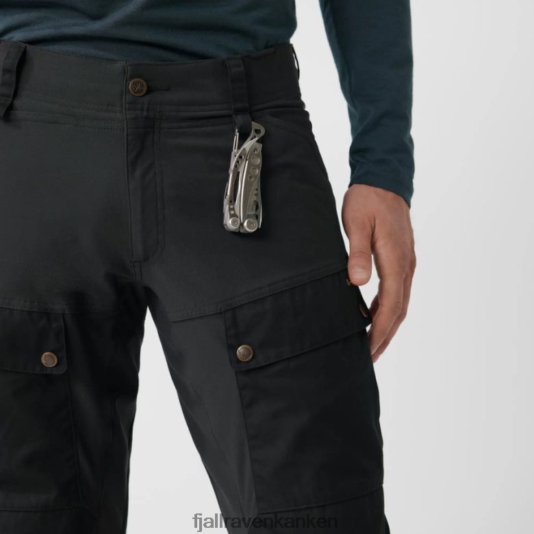 Fjällräven Polska - Fjällräven Outlets Keb Trousers M Reg Deep Forest-Laurel Green