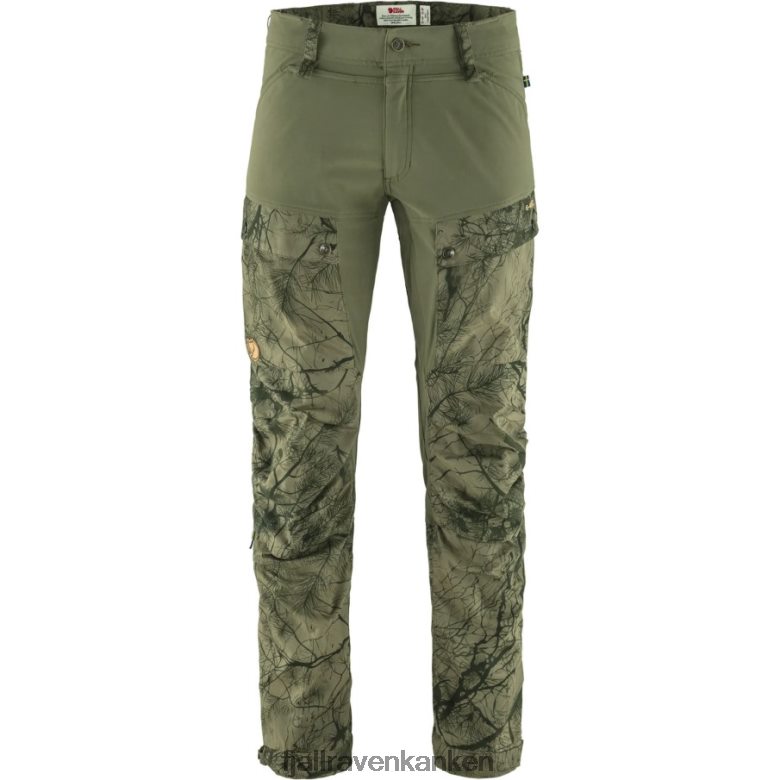 Fjallraven Kanken - Keb Trousers M Reg Green Camo-Laurel Green Fjällräven Outlets