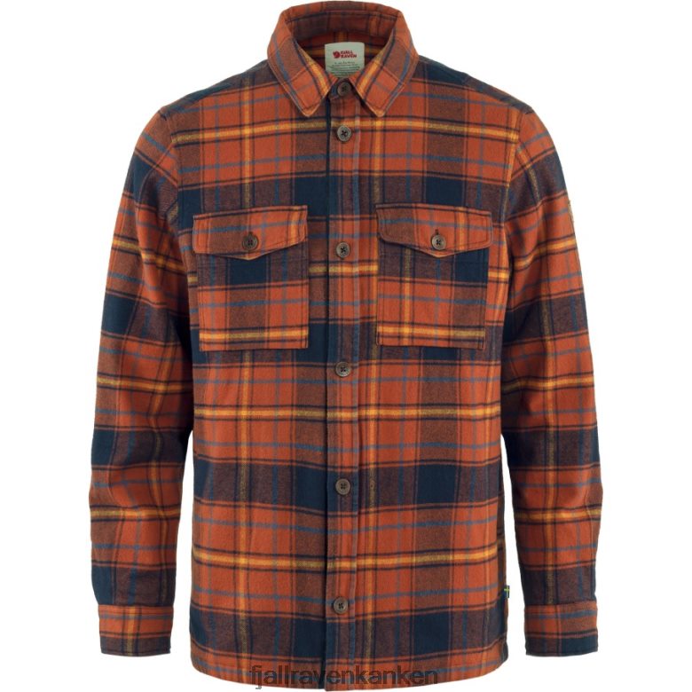 Fjallraven Kanken - Autumn Leaf-Dark Navy Övik Lite Padded Shirt M Fjällräven Outlets