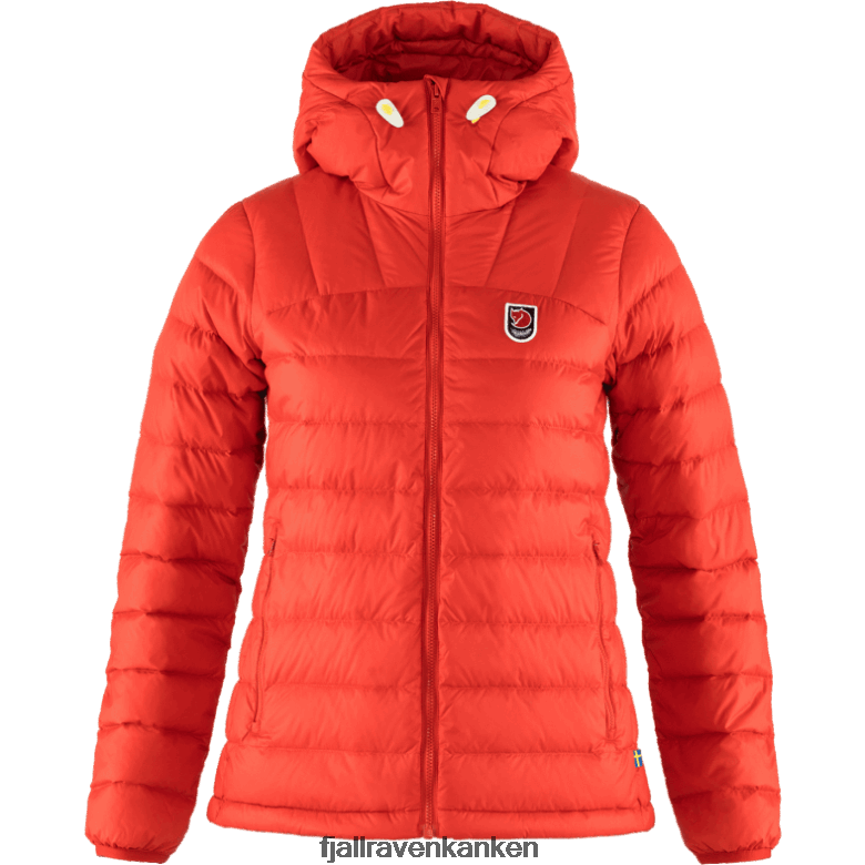 Fjallraven Kanken - Expedition Pack Down Hoodie W True Red Fjällräven Outlets
