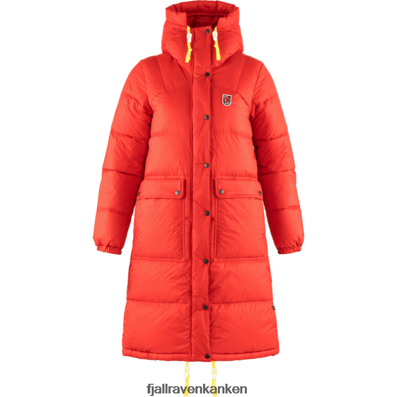 Fjallraven Kanken - True Red Expedition Long Down Parka W Fjällräven Outlets