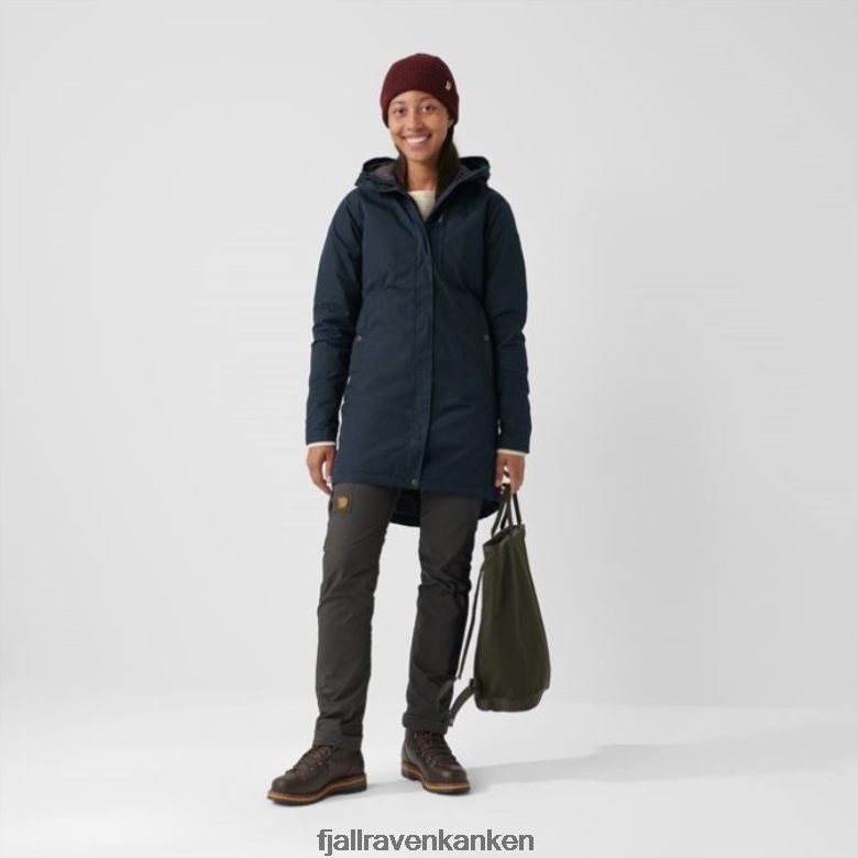 Fjallraven Kanken - Dark Garnet Kiruna Padded Parka W Fjällräven Outlets