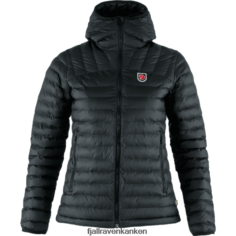 Fjallraven Kanken - Expedition Lätt Hoodie W Black Fjällräven Outlets