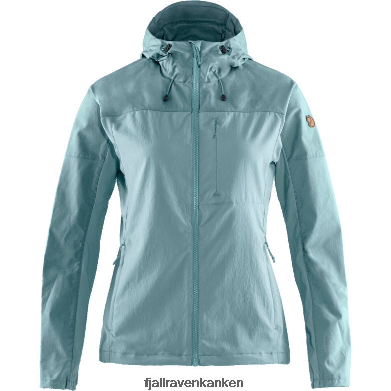 Fjallraven Sklep - Abisko Midsummer Jacket W Fjällräven Outlets Mineral Blue/Clay Blue