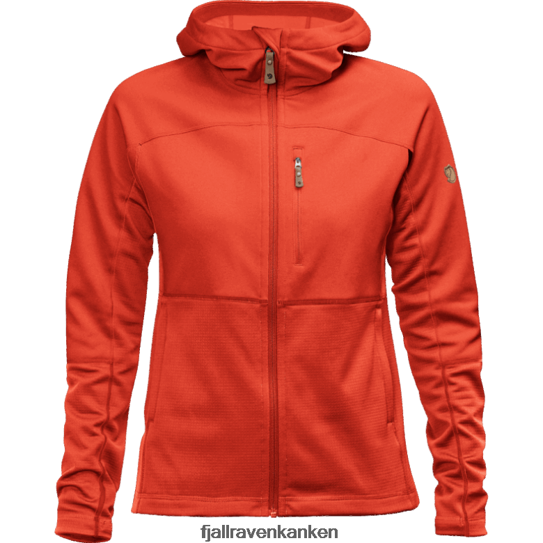 Fjallraven Sklep - Fjällräven Outlets Flame Orange Abisko Trail Fleece W