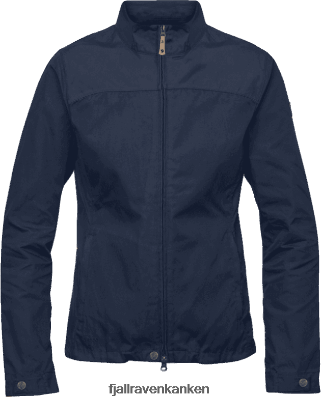 Fjällräven Polska - Dark Navy Fjällräven Outlets Kiruna Lite Jacket W - Dark Navy