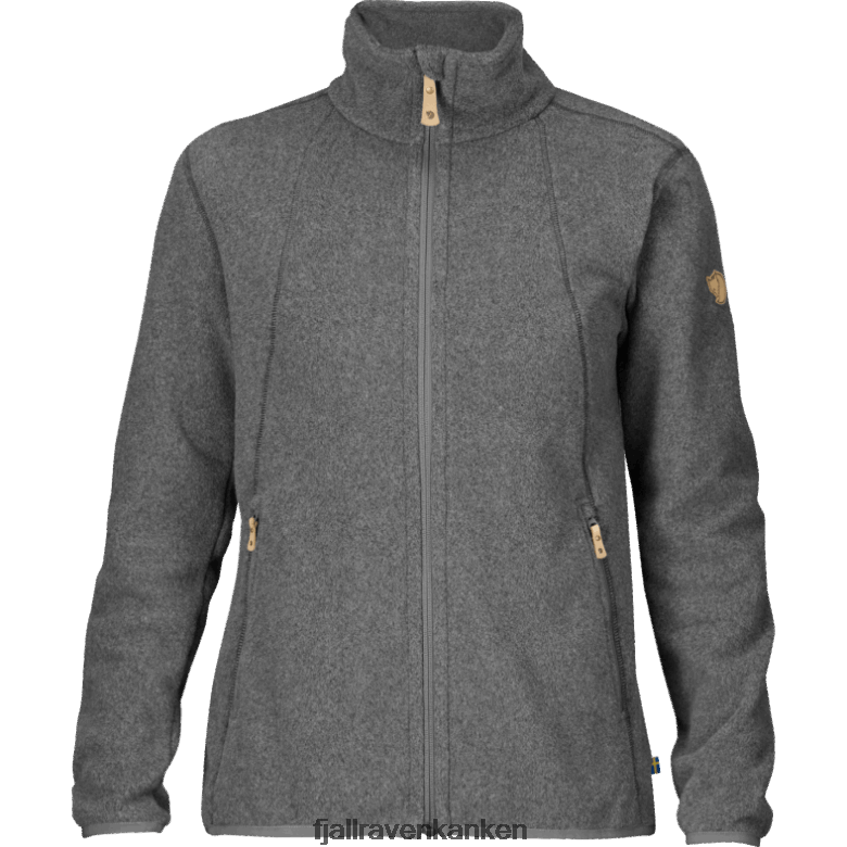 Fjallraven Kanken - Dark Grey Stina Fleece W - Dark Grey Fjällräven Outlets