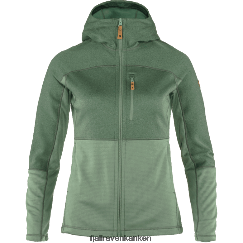 Fjallraven Kanken - Abisko Trail Fleece W - Various Colours Patina Green Fjällräven Outlets