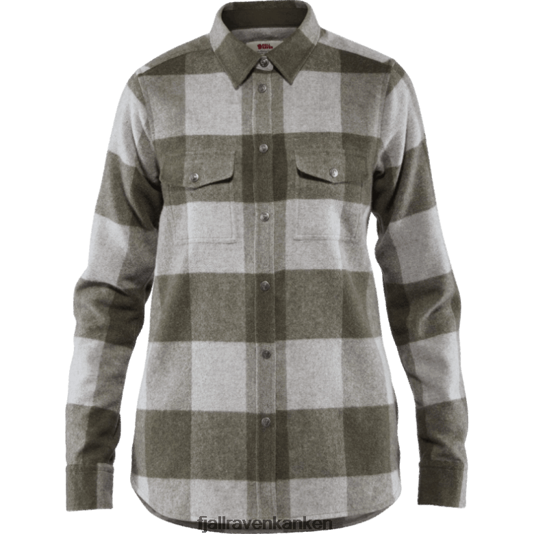 Fjallraven Kanken - Laurel Green/Fog Canada Shirt Ls W - Laurel Green - Fog Fjällräven Outlets