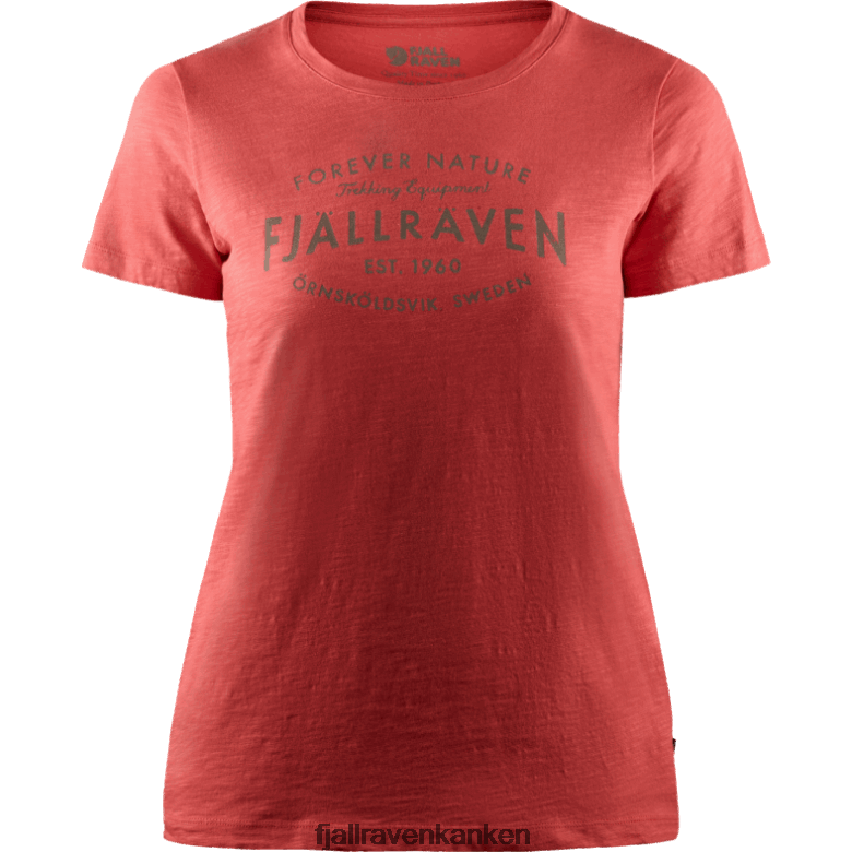 Fjallraven Kanken - Dahlia Est. 1960 T-Shirt W Fjällräven Outlets
