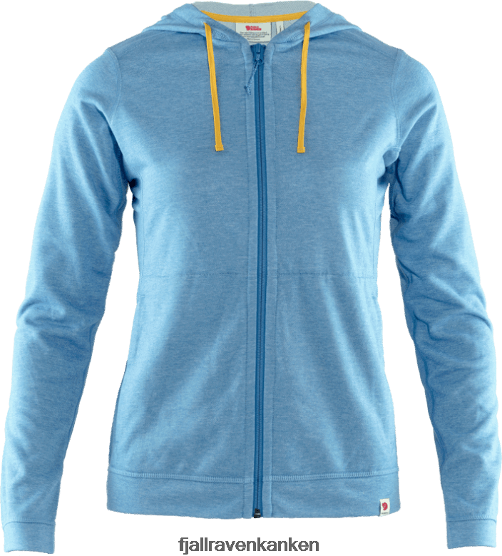 Fjallraven Kanken - High Coast Lite Hoodie W River Blue Fjällräven Outlets
