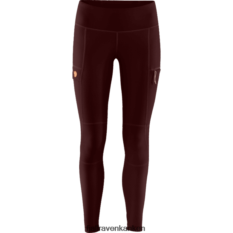 Fjallraven Kanken - Abisko Trail Tights W Dark Garnet Fjällräven Outlets