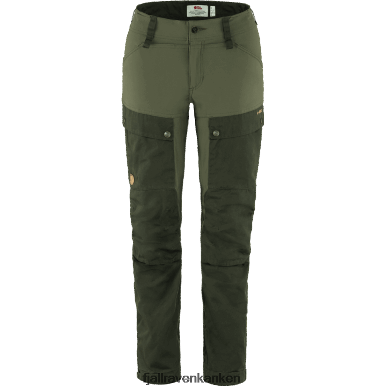 Fjallraven Kanken - Deep Forest/Laurel Green Keb Trousers W - Various Colours Fjällräven Outlets
