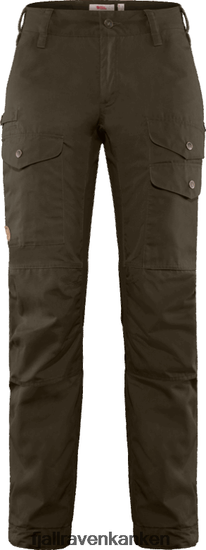Fjallraven Sklep - Vidda Pro Ventilated Trousers W Fjällräven Outlets Dark Grey-Black