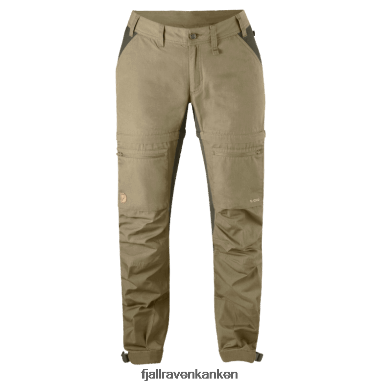 Fjällräven Polska - Fjällräven Outlets Abisko Lite Trek Zip-Off W - Sand Tarmac Sand/Tarmac