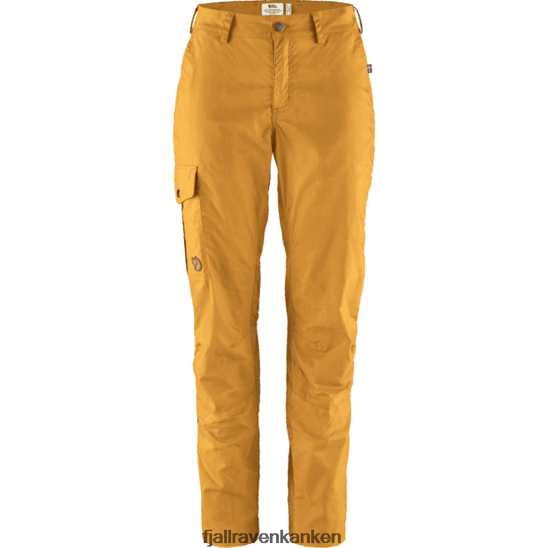 Fjallraven Sklep - Karla Lite Curved Trousers W - Acorn Fjällräven Outlets Acorn