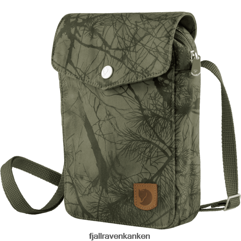 Fjallraven Kanken - Greenland Pocket Green Camo Fjällräven Outlets