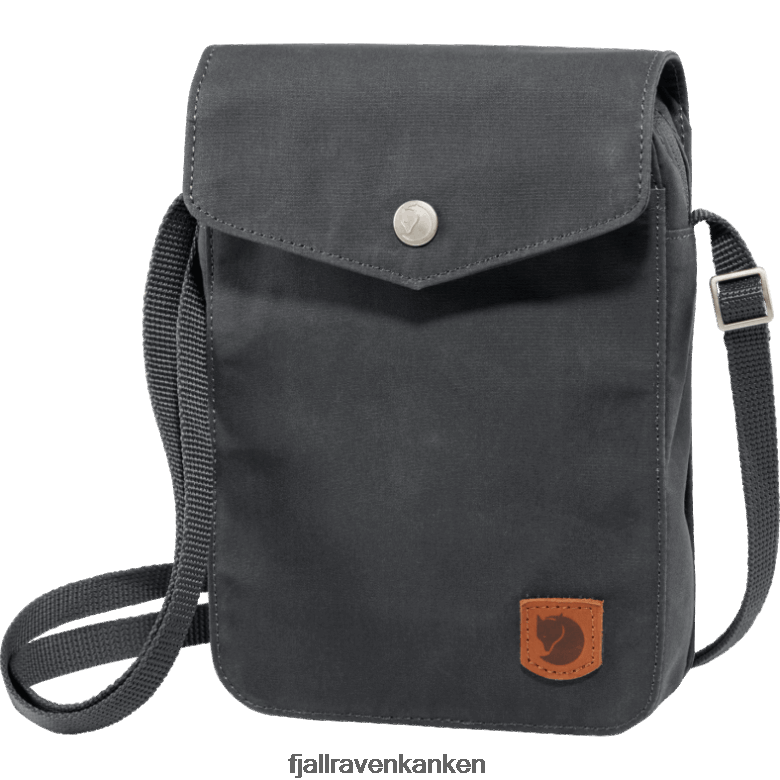 Fjallraven Kanken - Super Grey Greenland Pocket Fjällräven Outlets