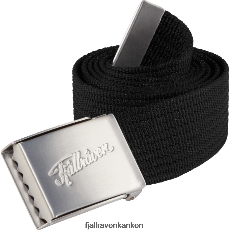 Fjällräven Polska - Fjällräven Outlets Brand Övik Webbing Belt Black