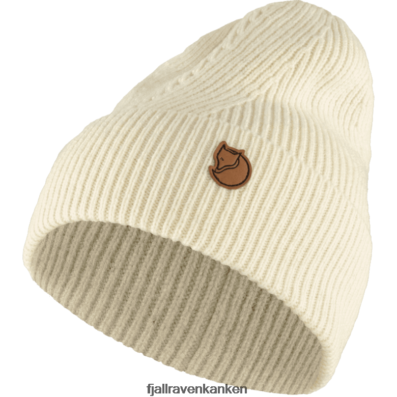 Fjallraven Kanken - Chalk White Directional Rib Beanie Fjällräven Outlets Brand