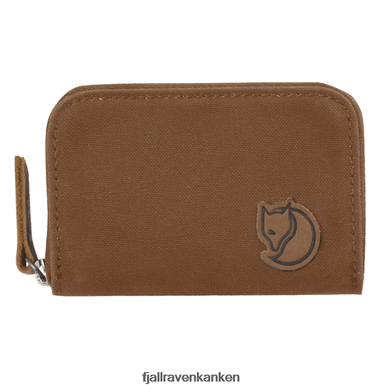 Fjällräven Polska - Fjällräven Outlets Zip Card Holder - 2 Colours Chestnut