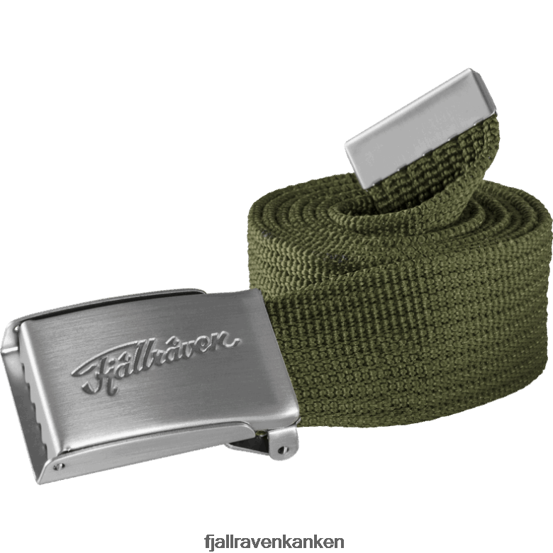 Fjallraven Sklep - Fjällräven Outlets Green Övik Webbing Belt - 3 Colours