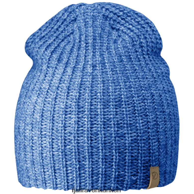 Fjallraven Sklep - Övik Melange Beanie - 4 Colours Fjällräven Outlets UN Blue