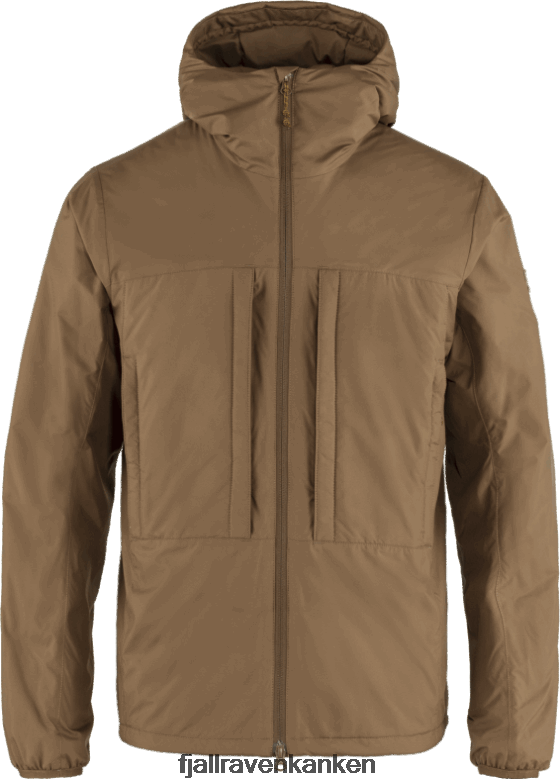 Fjallraven Sklep - Keb Wool Padded Jacket M Fjällräven Outlets Timber Brown
