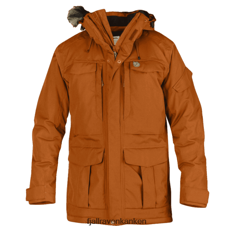Fjallraven Sklep - Nuuk Parka M - Autumn Leaf Fjällräven Outlets Autumn Leaf